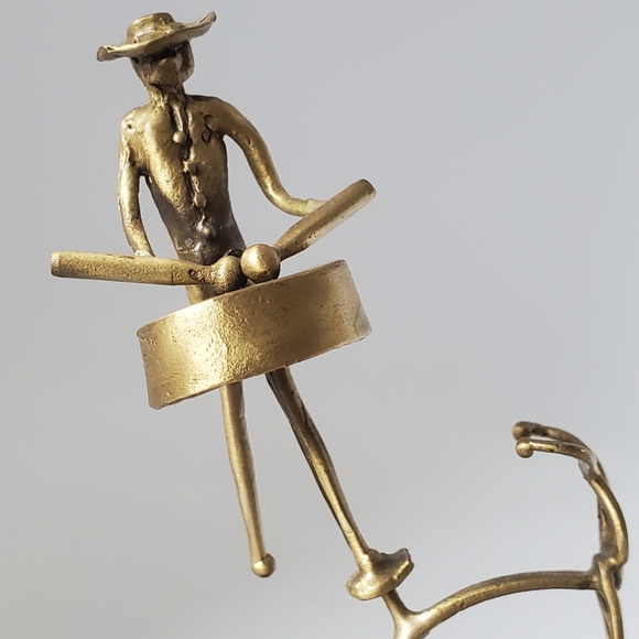 Bronze Sculpture on Lava Made in Greece by George Roumanas of Sonata Gallery - Picture 8 of 12